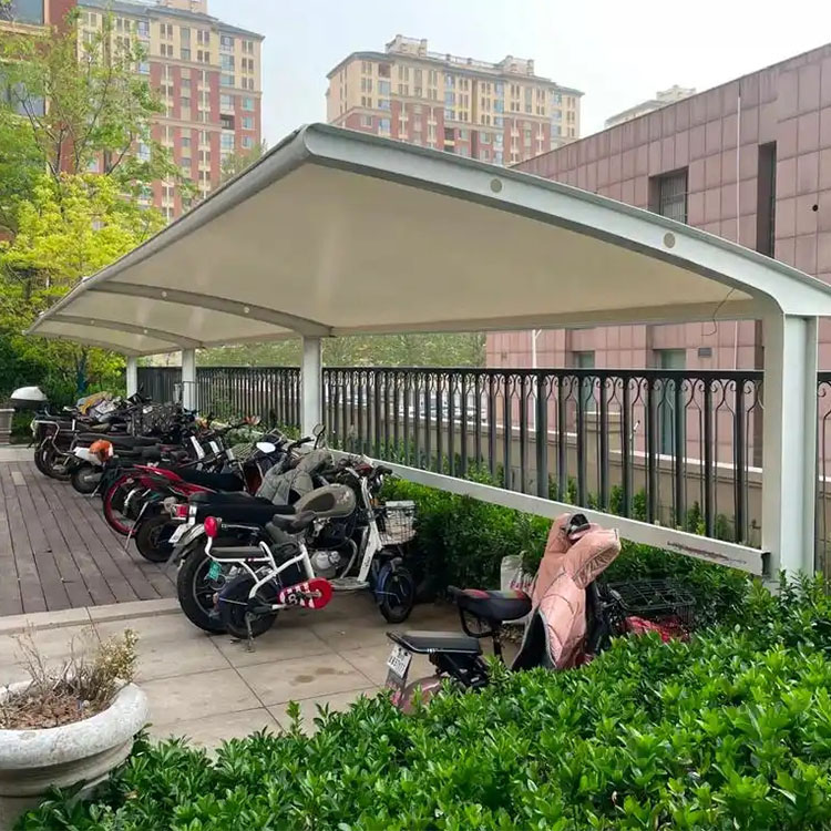 博野县膜结构电动车棚